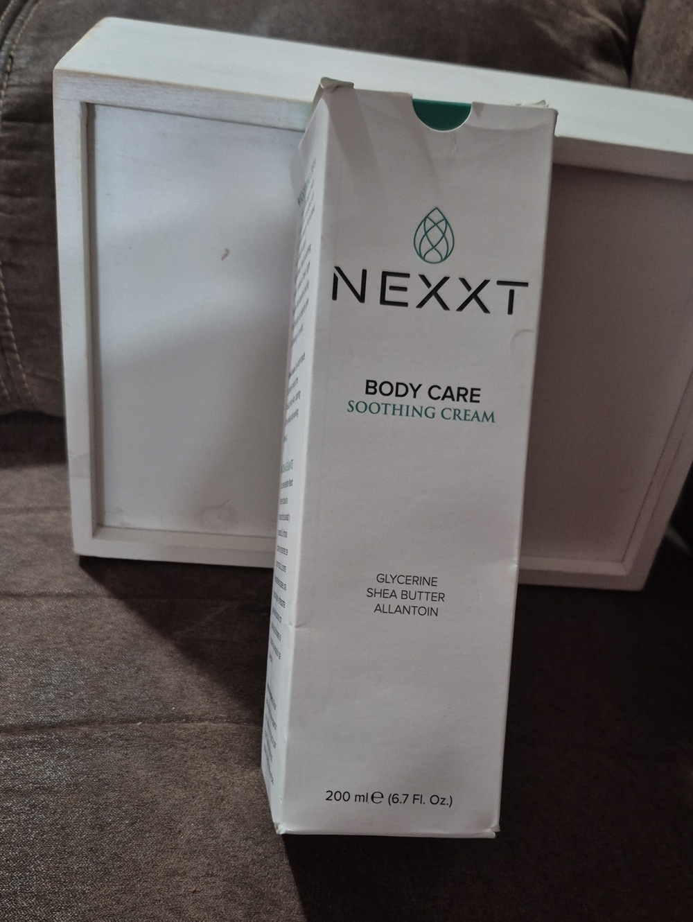 Nexxt Body Care Soothing Cream - White with Teal Accents